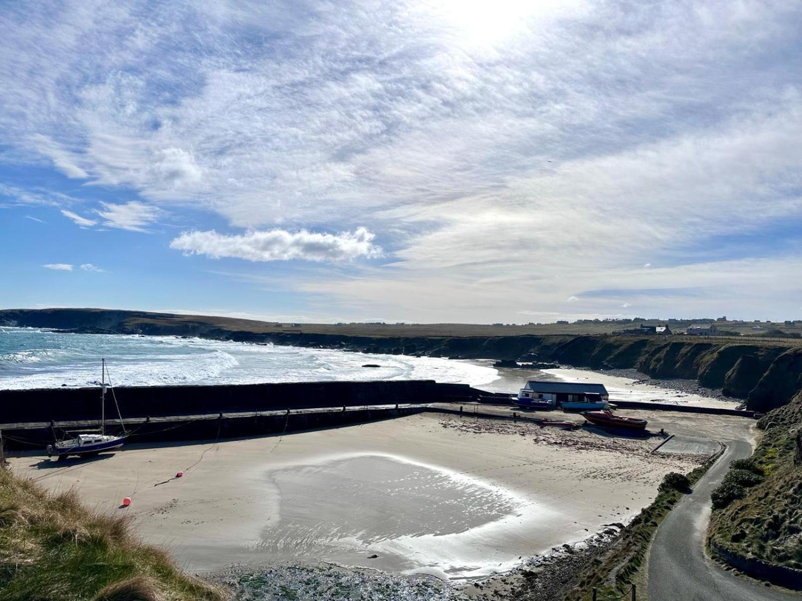 Modern Refurbished Church Nr Butt Of Lewis Beaches Port of Ness Exterior foto