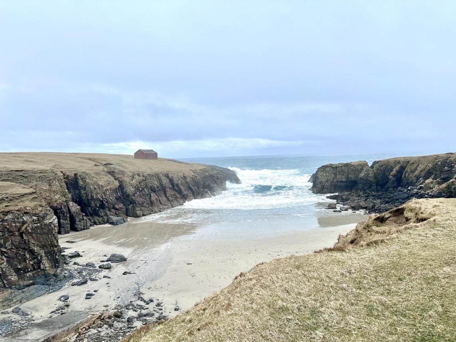 Modern Refurbished Church Nr Butt Of Lewis Beaches Port of Ness Exterior foto